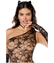 Costume sexy de chatte 5 pièces - MAL60062COS
